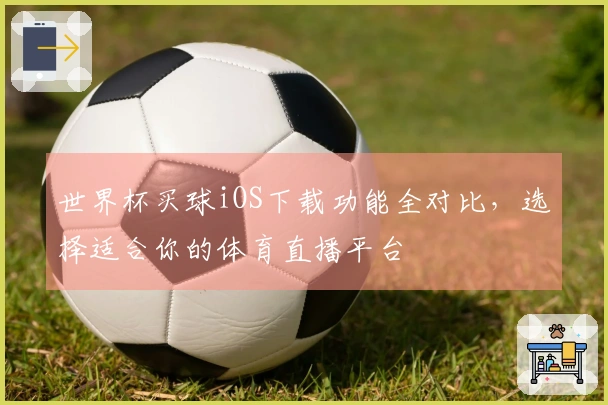 世界杯买球iOS下载功能全对比，选择适合你的体育直播平台